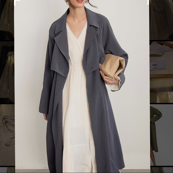 OAK + FORT Jackets & Blazers - Oak+Fort Trench Coat 5883 size small